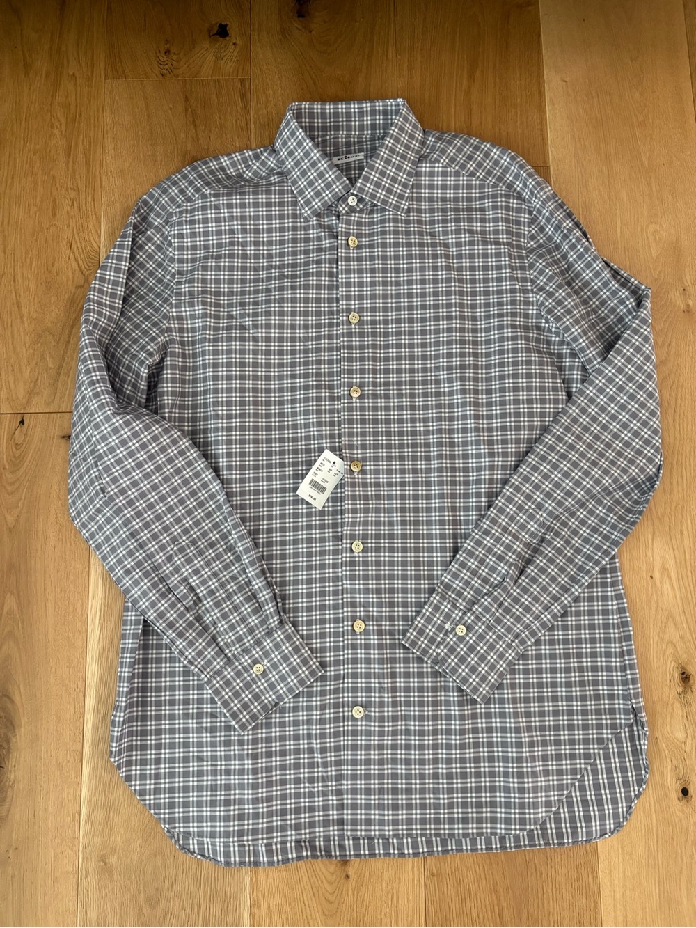 Kiton Men’s Long Sleeve Shirt New